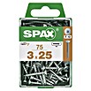 Spax Universalschraube T-STAR plus WIROX (Ø x L: 4 x 25 mm, Vollgewinde, 60 Stk., Silber) | BAUHAUS