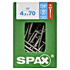Spax Universalschraube T-STAR plus WIROX (Ø x L: 4 x 25 mm, Vollgewinde, 60 Stk., Silber) | BAUHAUS