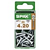 Spax Universalschraube T-STAR plus WIROX (Ø x L: 4 x 25 mm, Vollgewinde, 60 Stk., Silber) | BAUHAUS