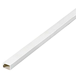 Inofix Canaleta para cables adhesiva (L x An x Al: 200 x 1,2 x 0,7 cm, Blanco)