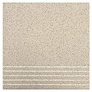 Stufen- & Abdeckplatte Pompei (30 x 30 cm, Sand, Matt)