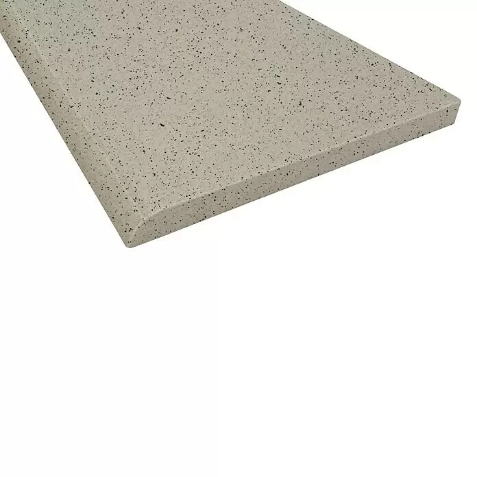 Sockelfliese Cefalu - 10 x 30 cm, Grau, Matt - Detailaufnahme