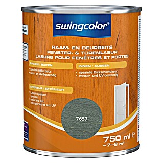 swingcolor Beits voor kozijnen en deuren (Mist grijs, 750 ml, Zijdeglans)