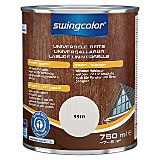 swingcolor Universele beits (Kalkwit, 750 ml, Zijdeglans)