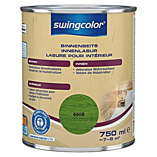 swingcolor Houtbeits voor binnen (Weidegroen, 750 ml, Zijdemat)