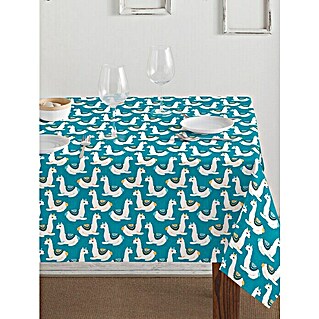 Mantel para mesa a metros Atos (140 cm, Azul)
