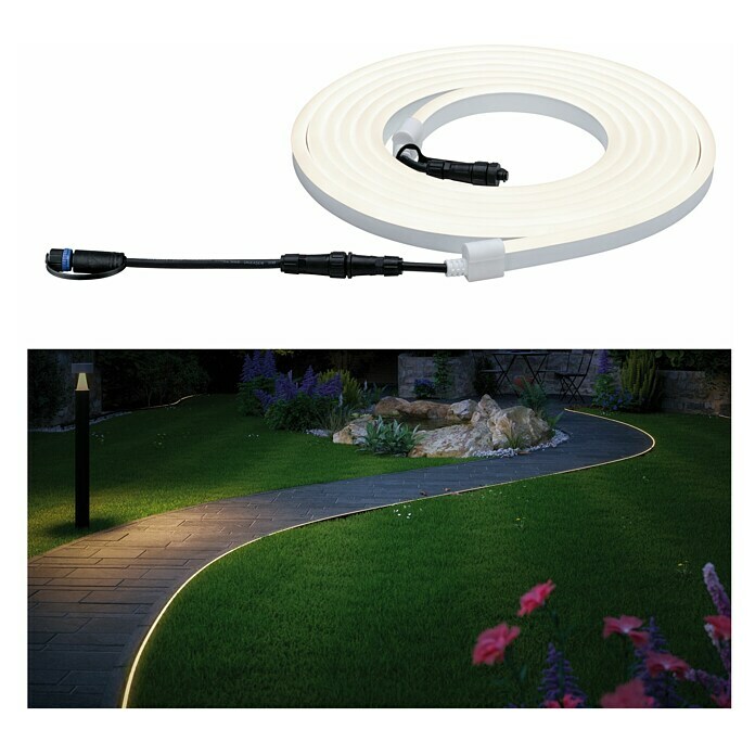 Paulmann Plug & Shine LED trak  (5 m, Toplo bela) | Svetilke za osvetlitev poti | Zunanja svetila | Elektro in svetila | Izdelki | BAUHAUS