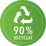 Produkt aus mind. 90 % Recyclat
