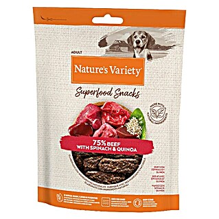 Nature's Variety Comida húmeda para perros Superfood (85 g, Ternera con espinacas y quinoa)