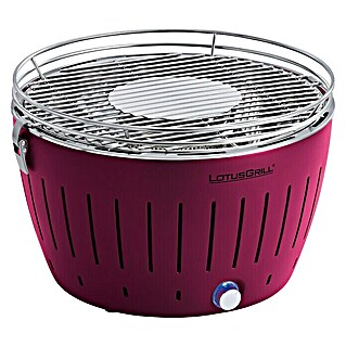 LotusGrill Holzkohlegrill Classic (Durchmesser Grillfläche: 34 cm, Pflaumenlila)