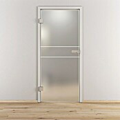 Diamond Doors Glasdrehtür 589 (709 x 1.972 mm, DIN Anschlag: Links, Milchglas) | BAUHAUS