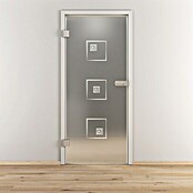 Diamond Doors Glasdrehtür 587 (709 x 1.972 mm, DIN Anschlag: Links, Milchglas) | BAUHAUS