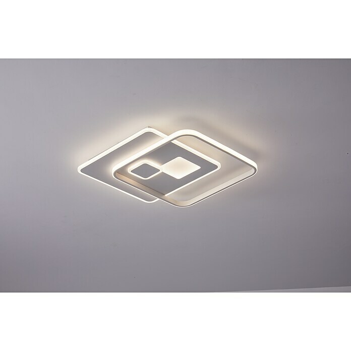 WOFI LED-Deckenleuchte L x x x | x 6 Weiß, B 38 (43,5 H: Akon 48 BAUHAUS cm, Kaltweiß) W