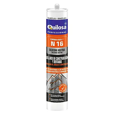 Quilosa  Silicona para construcción y ventanas Orbasil N 16