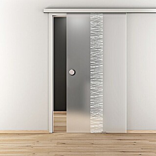 Diamond Doors Glasschiebetür 549 (935 x 2.058 mm, Einscheibensicherheitsglas (ESG), Mattglas)