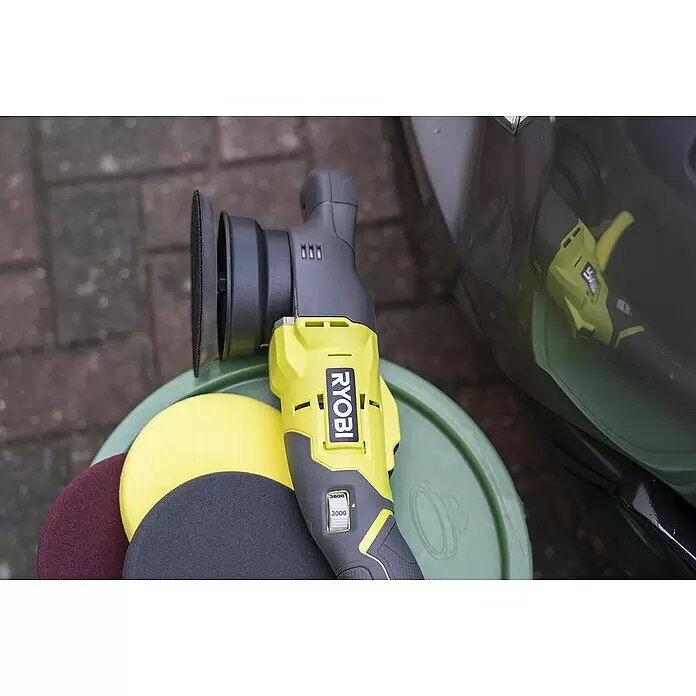 Ryobi ONE+ Akku-Exzenterpolierer R18P-0 - 18 V, Ohne Akku, 125 mm - Stimmungsaufnahme