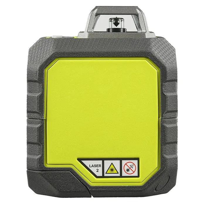 Ryobi Kreuzlinienlaser 360° RB360GLL - Max. Arbeitsbereich: 25 m - Laser-Nivelliergerät: Präzises Werkzeug zur Ausrichtung mit klarer Laseranzeige für genaue Ergebnisse.