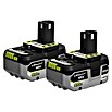 Ryobi ONE+HP Batería (18 V, 5 Ah, 2 baterías) | BAUHAUS