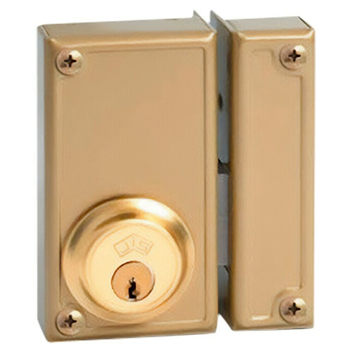 JiS Cerradura con cerrojo 33-6 (Tipo de cerradura: Cerradura de bombín, DIN-Izquierda, Puerta exterior)