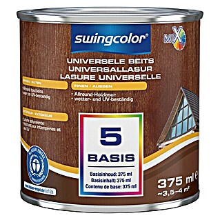 swingcolor Mix Universele beits (Mengkleur basis, 375 ml, Zijdeglans)
