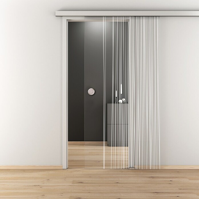 Diamond Doors Glasschiebetür 584 (935 x 2 058 mm, Einscheibensicherheitsglas (ESG), Klarglas) | BAUHAUS