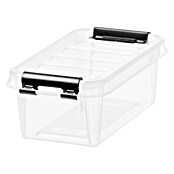 SmartStore Aufbewahrungsbox Classic (L x B x H: 15 x 9 x 6 cm, Kunststoff, Transparent)