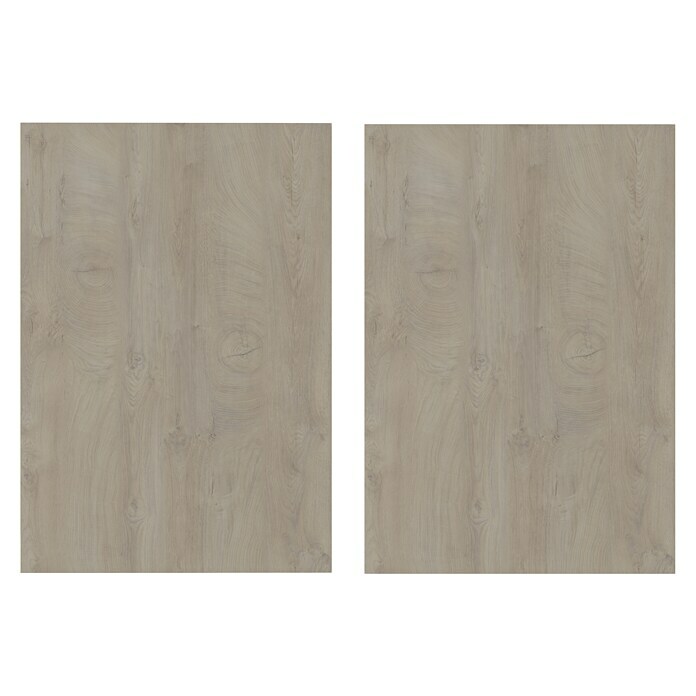Top Quatro Frontal mueble cocina (An x Al: 99,7 x 17,3 cm, Roble claro, 2 ud.) | BAUHAUS
