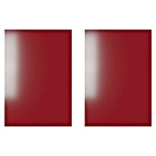 Top Elba Frontal mueble cocina (An x Al: 59,7 x 17,3 cm, Rojo brillo, 2 ud.) | BAUHAUS