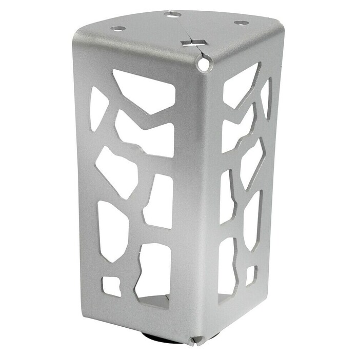 Pata para muebles Trencadís (L x An x Al: 10 x 5,7 x 4,6 cm, Cromo)