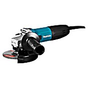 Makita GA4530R Haakse Slijper 720W - Krachtige Slijpmachine Met Herstartbeveiliging, Zwart/Turquoise