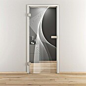 Diamond Doors Glasdrehtür 634 (959 x 1.972 mm, DIN Anschlag: Links, Klarglas) | BAUHAUS