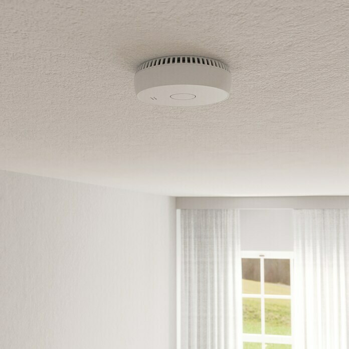 UniTEC Rauchwarnmelder Kriwan/TÜV (Durchmesser: 90 mm, Alarmsignal: 85 dB) | BAUHAUS