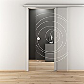 Diamond Doors Glasschiebetür 585 (935 x 2 058 mm, Einscheibensicherheitsglas (ESG), Klarglas) | BAUHAUS