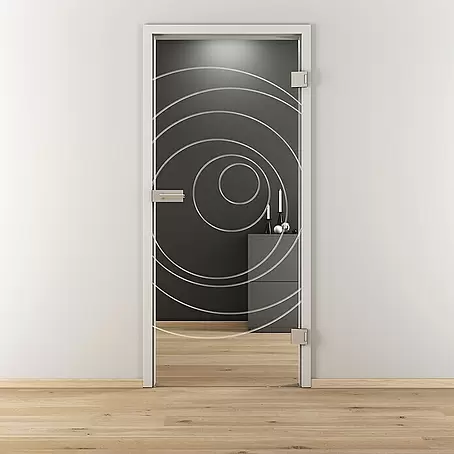 Diamond Doors  Glasdrehtür 585