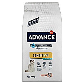 Affinity Advance Pienso seco para gatos Sensitive Esterilizados (1,5 kg, Salmón)
