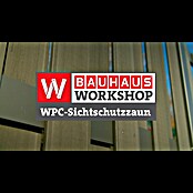 Andrewex Sichtschutzelement Malaga (B x H: 180 x 120 cm, Mit Ornament-Gitter, Braun) | BAUHAUS