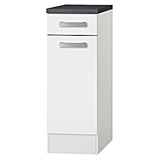 Optifit Oslo Onderkast (60 x 30 x 84,8 cm, Wit, 2 handgrepen)