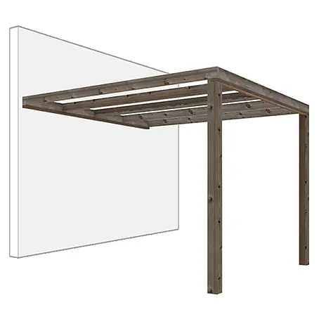 Pérgola adosada Green
