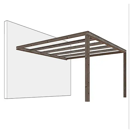 Pérgola adosada Green