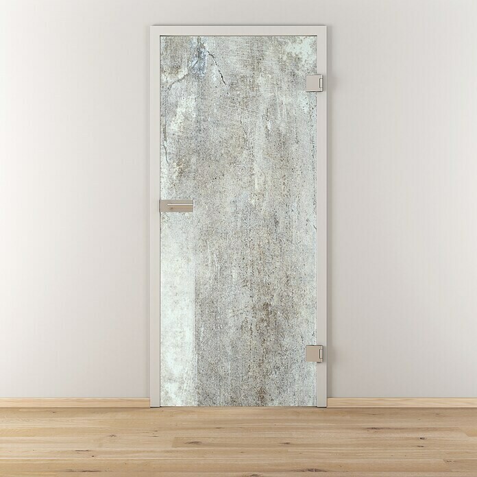 Diamond Doors Glasdrehtür 648 (959 x 1.972 mm, DIN Anschlag: Rechts, Verbundsicherheitsglas (VSG))