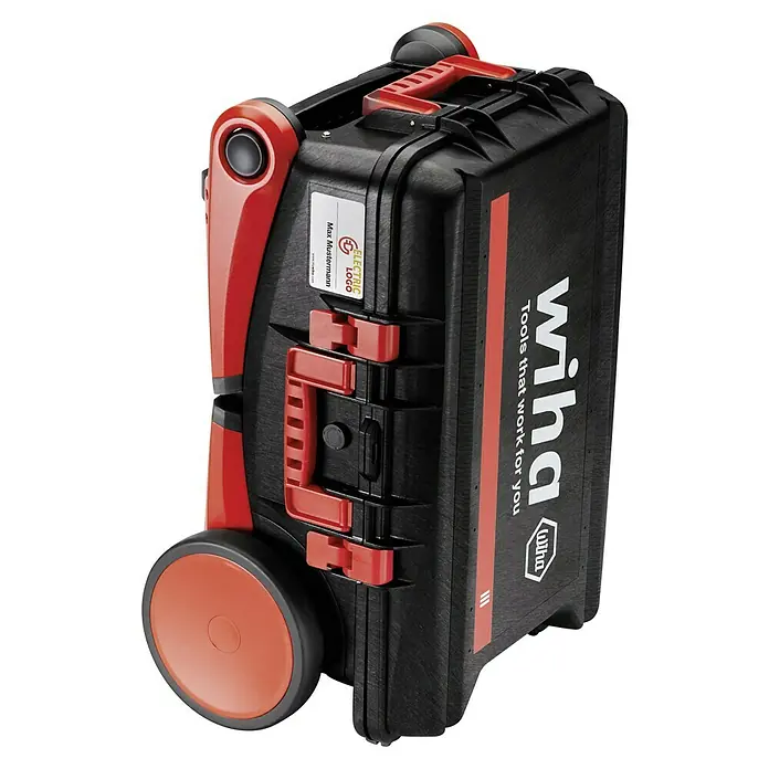 Wiha Werkzeugkoffer VDE XXL III - L x B x H: 336 x 680 x 497 mm, Ohne Werkzeug - Der Wiha Werkzeugkoffer Electricer's Competence XXL III bietet hochwertiges Werkzeug für Elektriker in einem robusten, rollbaren Koffer.