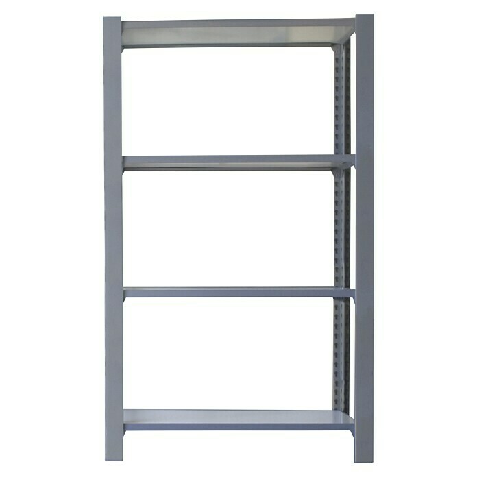 Simonrack Simonoffice Estantería para archivadores Officlick Wood Inicial (Al x An x Pr: 150 x 90 x 30 cm, Número de baldas: 4 ud., Gris/Blanco) | BAUHAUS