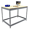 Simonrack Simonwork Banco de trabajo Basic 1 (L x An: 90 x 180 cm, Altura de trabajo: 90 cm, Carga soportada: 400 kg, Galvanizado) | BAUHAUS