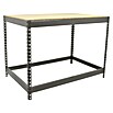 Simonrack Simonwork Banco de trabajo Basic 1 (L x An: 75 x 150 cm, Altura de trabajo: 90 cm, Carga soportada: 400 kg, Gris) | BAUHAUS