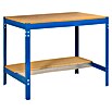 Simonrack Simonwork Banco de trabajo BT0 (L x An: 76 x 91 cm, Altura de trabajo: 84,2 cm, Carga soportada: 650 kg, Azul) | BAUHAUS