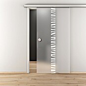 Diamond Doors Glasschiebetür 548 (935 x 2 058 mm, Einscheibensicherheitsglas (ESG), Milchglas) | BAUHAUS