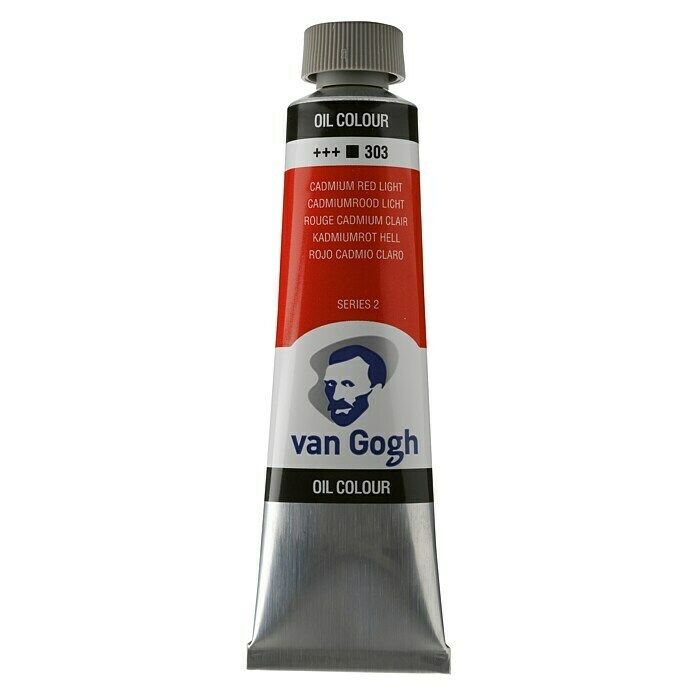 Talens Van Gogh Pintura al óleo (Rojo cadmio claro, 40 ml, Tubo)