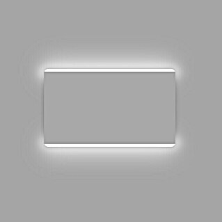 DSK Lichtspiegel Silver Chic (120 x 70 cm, Silber, Leuchtmittel)