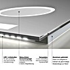 DSK Lichtspiegel Silver Rey (120 x 60 cm, Silber, Leuchtmittel) | BAUHAUS