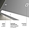 DSK Lichtspiegel Silver Rey (120 x 60 cm, Silber, Leuchtmittel) | BAUHAUS